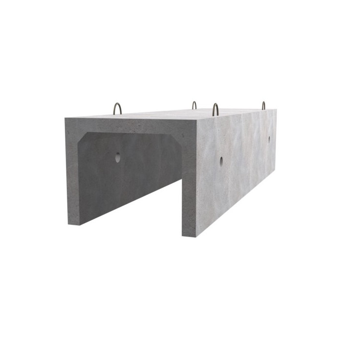 Железобетонный лоток ЛК 75.120.45-11